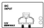 DataVideo PD-4A - Power Source Input Select (AUTO / AC) - 1