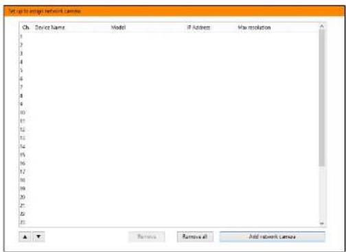 Costar CR1600PC - Assign camera - 1