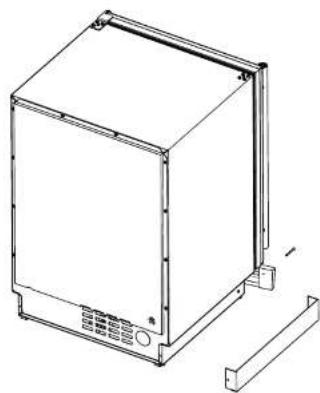 U-Line UHRE124-SG01A - To install the kit: - 2
