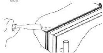 U-Line UHRE124-SG01A - Remove arrow clips: - 1