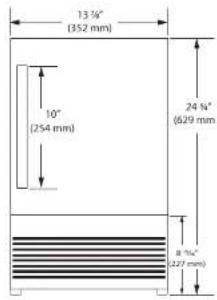 U-Line UACR014-BS01A - CAUTION - 2
