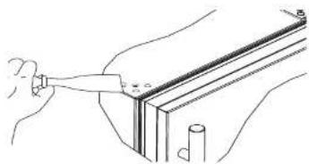 U-Line UACR115-BS01A - Remove arrow clips: - 1