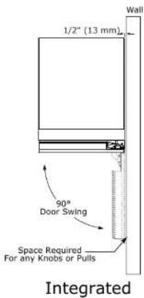 U-Line UHBV515-SG41A - Door Swing - 1