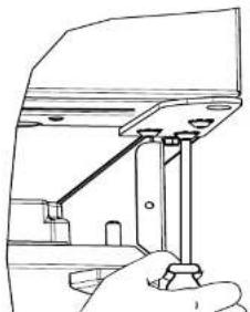 U-Line UHWC124-IS01A - Remove bottom hinge: - 1