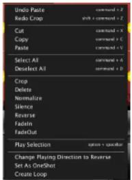 MOTU BPM 1.5 - Sample Editor menu - 1