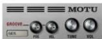 MOTU BPM 1.5 - MASTER VOLUME AND TUNE - 1