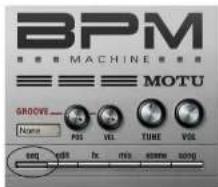 MOTU BPM 1.5 - Choose a kit+pattern - 1