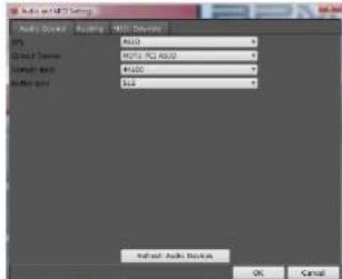 MOTU BPM 1.5 - AUDIO AND MIDI SETTINGS - 2