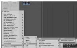 MOTU BPM 1.5 - Opening BPM on an instrument track - 1