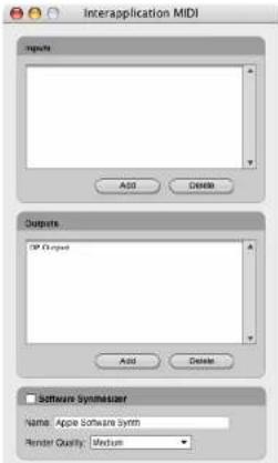 MOTU BPM 1.5 - Inter-application MIDI - 1