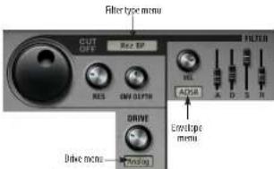 MOTU BPM 1.5 - Filter - 1