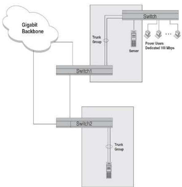 DELL PowerConnect B-FCXs - Trunk group overview - 1