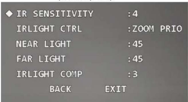 Dahua Technology SD52C232-HC-LA - IR Light Settings - 2