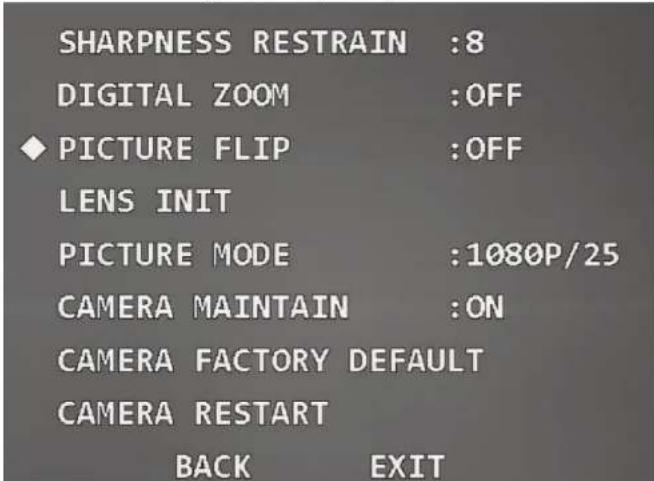 Dahua Technology SD52C232-HC-LA - Setting Picture Flip - 1