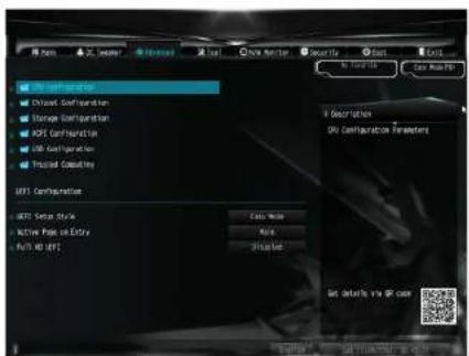 ASROCK DeskMini GTX B360 - Advanced Screen - 1