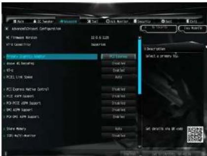 ASROCK DeskMini GTX B360 - Chipset Configuration - 1