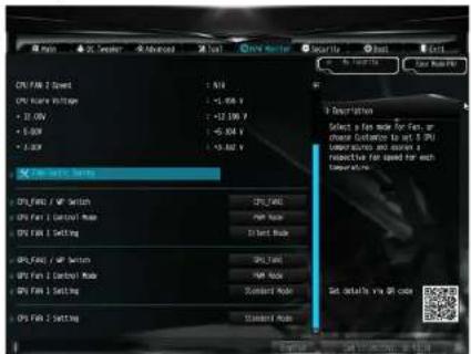 ASROCK DeskMini GTX B360 - Hardware Health Event Monitoring Screen - 1