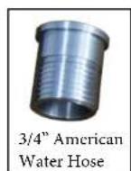 Lifan ST1.5WP - Pre-Operating Instructions: Connecting Water Inlet Hose - 6
