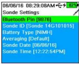 YSI EXO1 ProDSS - → Advanced Setup → Adaptive Logging - 1