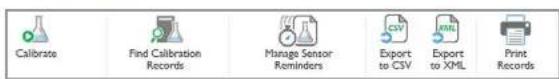 YSI EXO1 ProDSS - Calibration Menu - 1