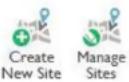 YSI EXO1 ProDSS - Sites Menu - 1