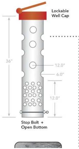 YSI EXO1 ProDSS - Horizontal Deployment Tube - 1