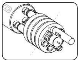 YSI EXO1 ProDSS - DO NOT tighten the set screw yet. - 1