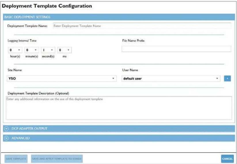 YSI EXO1 ProDSS - Create Template from Sonde - 1