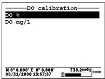 YSI 6067B - Example 1: Setting up the Report Output – Activation of the Salinity Parameter - 10
