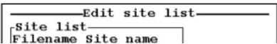 YSI 6161-AF - LOGGING TO 650 MEMORY WITH A SITE LIST - 1