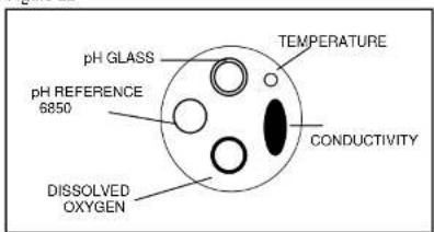 pH GLASS pH REFERENCE 6850 DISSOLVED OXYGEN TEMPERATURE CONDUCTIVITY