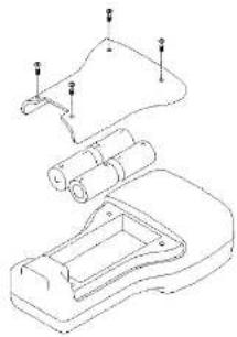 YSI 6445AF - BATTERY INSTALLATION - C CELLS - 1