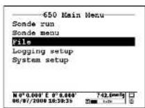 YSI 6171-AF ISE - SIMPLE LOGGING TO 650 MEMORY - 8