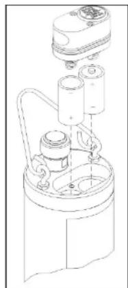 YSI 6171-AF ISE - INSTALLING BATTERIES INTO THE YSI 600XLM OR 600 OMS V2-1 SONDES - 3