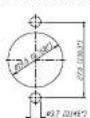 Neutrik NC4FXX-BAG - Panel Cutouts - 4