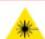 Barco UDX-U45LC - Notice on laser radiation - 2