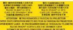 Barco UDX-U45LC - Product safety labels - 9