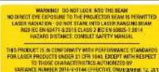 Barco UDX-U45LC - Product safety labels - 7