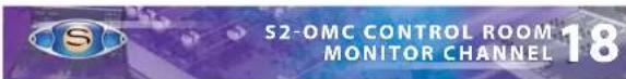 S2-OMC CONTROL ROOM MONITOR CHANNEL 18