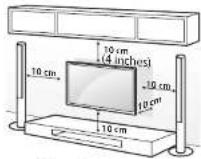 LG 55UR347H - Mounting on a Wall - 1