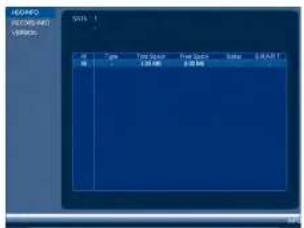 FLIR DNR416R6 - HDD Info - 1