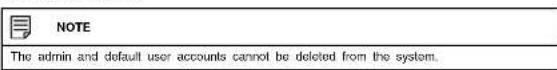 FLIR M3104E2 - Deleting Users - 1