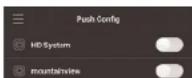 FLIR M3104E2 - To enable Push Notifications: - 1