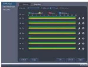 FLIR M3104E2 - Configuring the Video Recording Schedule - 1