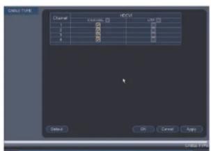 FLIR M3104E2 - Selecting Cable Type - 1