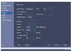 FLIR DNR1142 - To configure Email Alerts: - 1