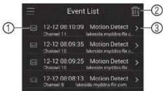FLIR M51082 - Event List Overview - 1