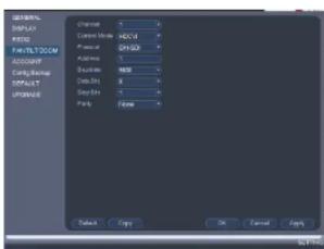 FLIR M3104E1 - Connecting a PTZ Camera (M3100E Series) - 1