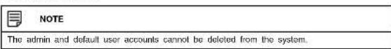 FLIR M44164 - Deleting Users - 1
