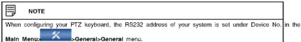 FLIR M44164 - Configuring RS232 for a PTZ Keyboard - 1